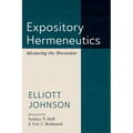 Expository Hermeneutics: Advancing the Discussion