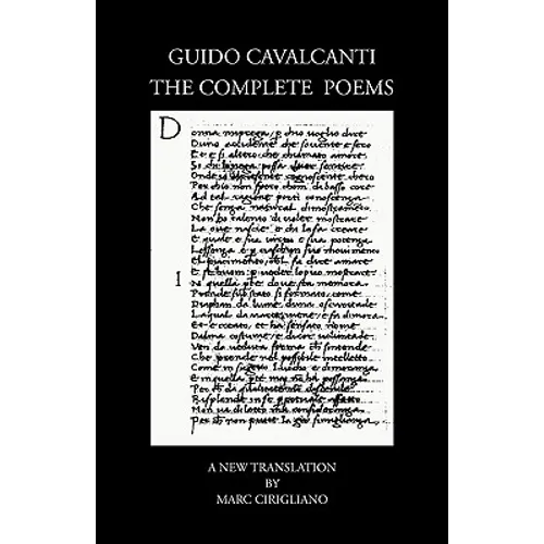 Guido Cavalcanti, the Complete Poems
