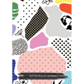 Abstract Multicolor - Dotted Bullet Journal: Medium A5 - 5.83X8.27
