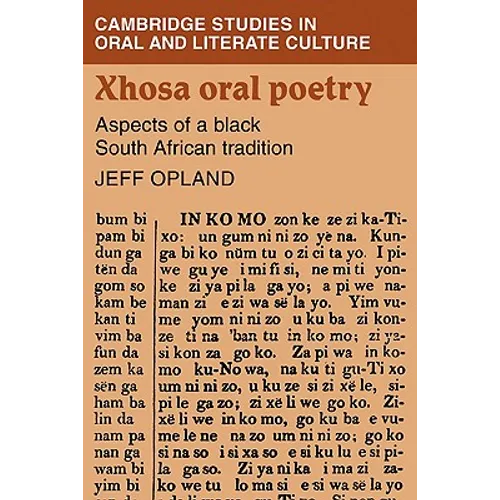 Xhosa Oral Poetry