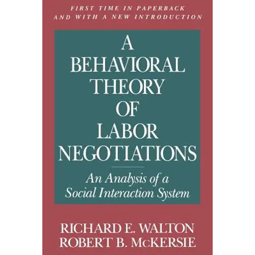 A Behavioral Theory of Labor Negotiations: The Ottoman Route to State Centralization