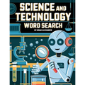 Science and Technology Word Search: 8.5x11 Large Print