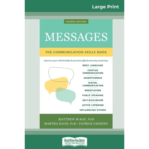 Messages: The Communications Skills Book (16pt Large Print Edition)