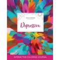 Adult Coloring Journal: Depression (Turtle Illustrations, Color Burst)