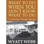 What To Do When You Don't Know What To Do: Common Horse Sense - Paperback