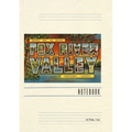 Vintage Lined Notebook Greetings from Fox River Valley, Illinois