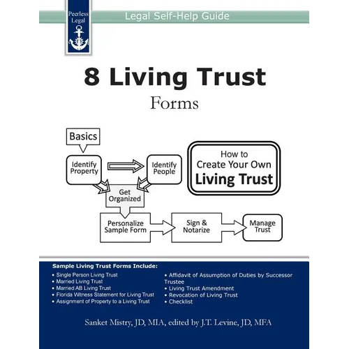 8 Living Trust Forms: Legal Self-Help Guide