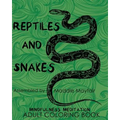 Reptiles and Snakes Mindfulness Meditation Adult Coloring Book