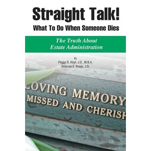 Straight Talk! What to Do When Someone Dies