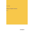 History of English Literature: Vol. 1