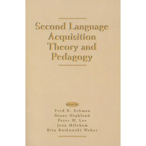 Second Language Acquisition Theory and Pedagogy