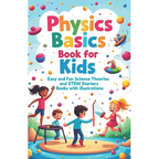 Physics Basics Book for Kids: Fun Science Theories and STEM Starter Experiments with Illustrations - Paperback