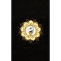 Glowing Golden Ring Yang-Yang Lotus Flower Diary, Journal, and/or Notebook: Perfect for Fans of Astrology, Dark Magic, Fantasy, Mindfulness, Occult, P