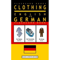 Clothing - English to German Flash Card Book: Black and White Edition - German for Kids