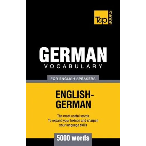 German vocabulary for English speakers - 5000 words
