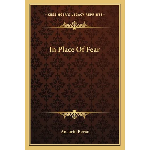 In Place Of Fear