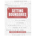 Setting Boundaries