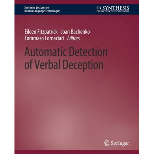 Automatic Detection of Verbal Deception