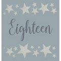 Happy 18th Birthday Guest Book (Hardcover): Happy Eighteenth Birthday Guest book, party and birthday celebrations decor, memory book, 18th birthday, h