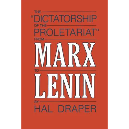 Dictatorship of Proletariat