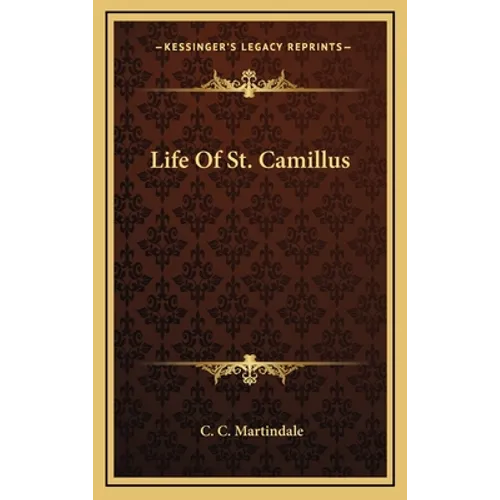 Life Of St. Camillus