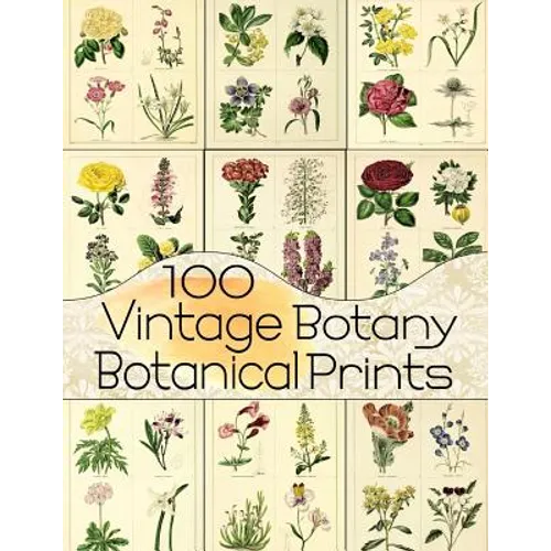 100 Vintage Botany Botanical Prints
