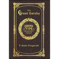 Large Print - The Great Gatsby - Grand Type Collector's Edition - Matte Hardcover with Dust Jacket