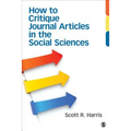 How to Critique Journal Articles in the Social Sciences