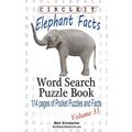 Circle It, Elephant Facts, Word Search, Puzzle Book