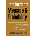 Introdction to Measure and Probability