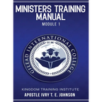 Ministers Training Manual
