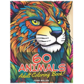 60 Animals: Adult Coloring Book