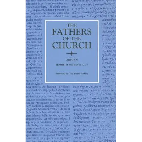Homilies on Leviticus, 1-16