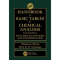CRC Handbook of Basic Tables for Chemical Analysis: Data-Driven Methods and Interpretation