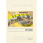 Vintage Lined Notebook Greetings from Hershey, Pennsylvania - Paperback