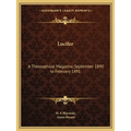 Lucifer: A Theosophical Magazine, September 1890 to February 1891