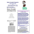 Better Eyesight Magazine - Original Antique Pages by Ophthalmologist William H. Bates - July, 1919 to December, 1919 - 6 Issues: Natural Vision Improv