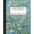 Comp Notebook: Van Gogh Almond Blossom Wide Ruled Composition Notebook Journal for Students, College, School, Office, Work
