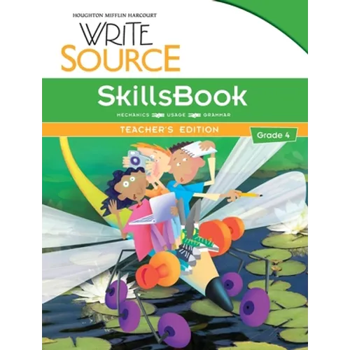 Write Source SkillsBook Teacher's Edition Grade 4