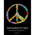 Coloring Book For Teens: Anti-Stress Designs Vol 7