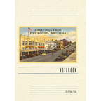 Vintage Lined Notebook Greetings from Prescott