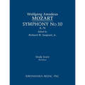 Symphony No.10, K.74: Study score