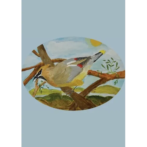 The Stone Soup Sketchbook (small): Sierra Glassman - Cedar Waxwing - unlined