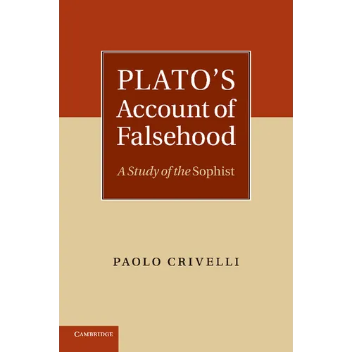 Plato's Account of Falsehood: A Study of the Sophist