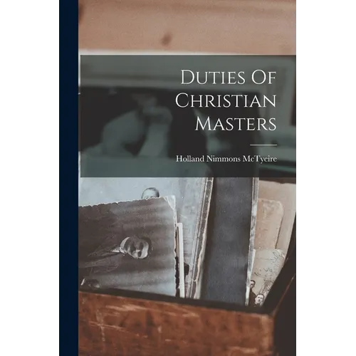Duties Of Christian Masters