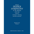 Symphony in D minor, CFF 130: Study score
