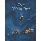Vehicle Coloring Book: Activity Book - Paperback