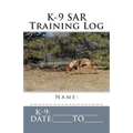 K-9 SAR Training Log
