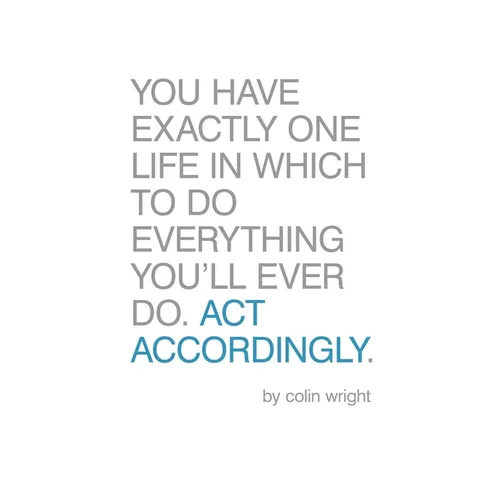Act Accordingly: A Philosophical Framework