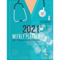2021 Weekly Planner for Nurses and Doctors